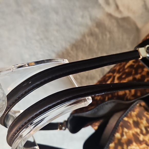 Coach Madison Ocelot Phoebe Shoulder Bag - Picture 10 of 15